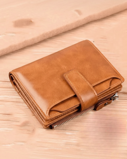 Men's Leather Wallet - Bolonha