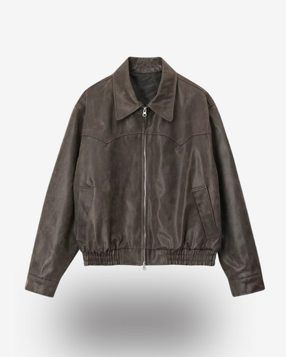 Men's Leather Jacket - Brussels
