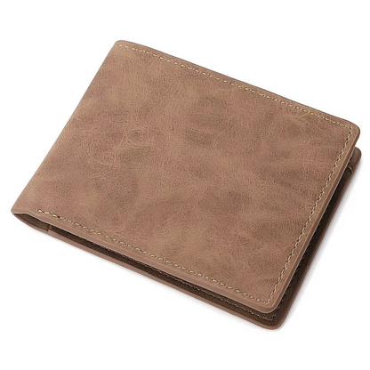 Men's Leather Wallet - Luxembourg