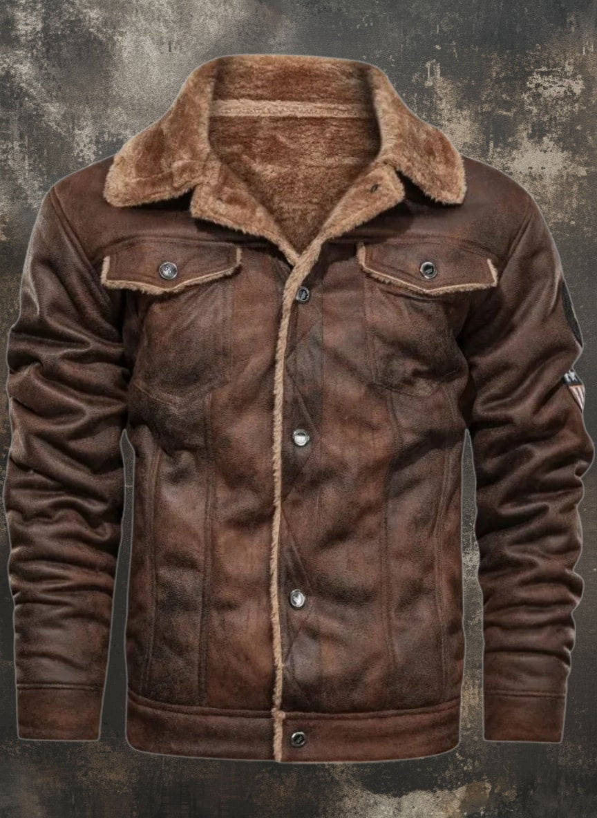 Men's Leather Jacket - Rostok