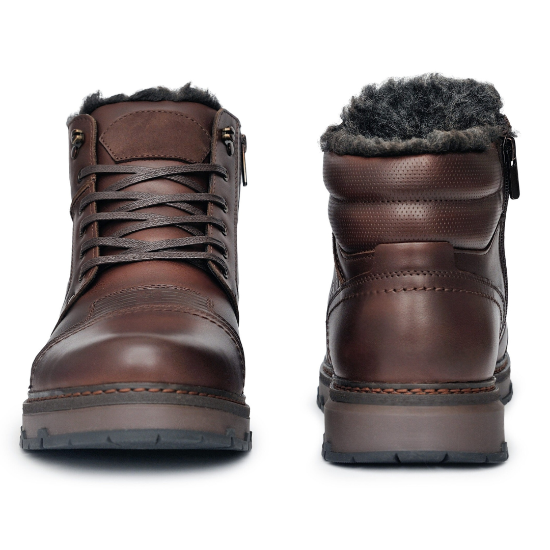 Men’s Winter Boots in Faux Leather