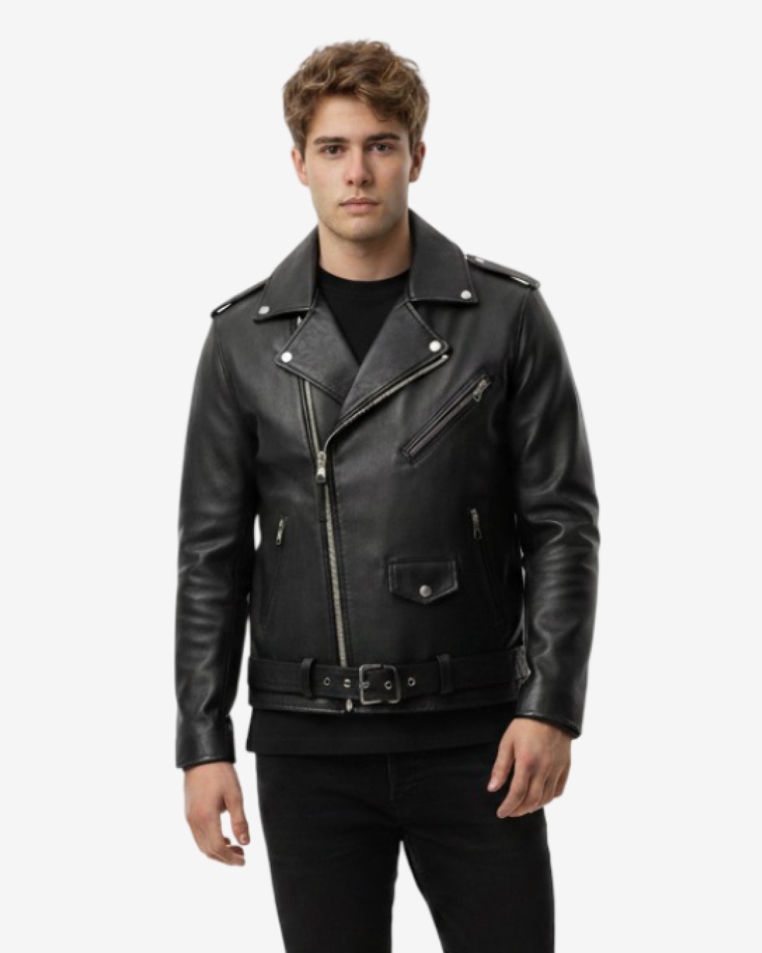 Men's Leather Jacket - Roma