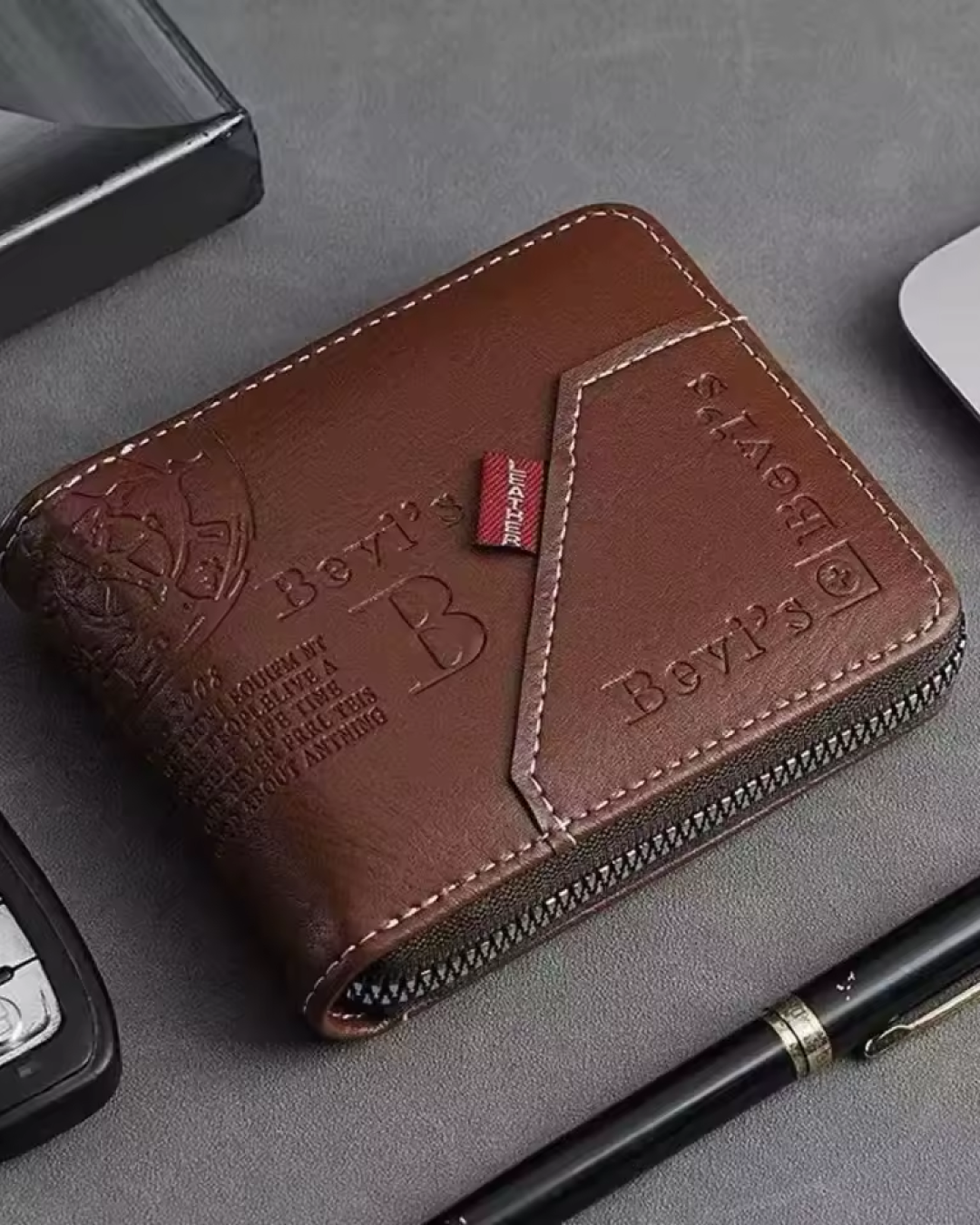 Men's Leather Wallet - Lviv
