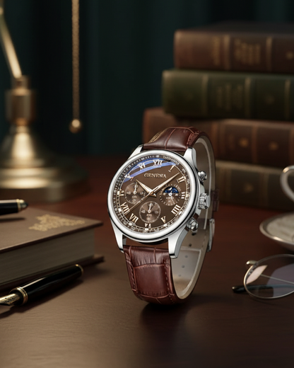 Leather Watch - Tichen