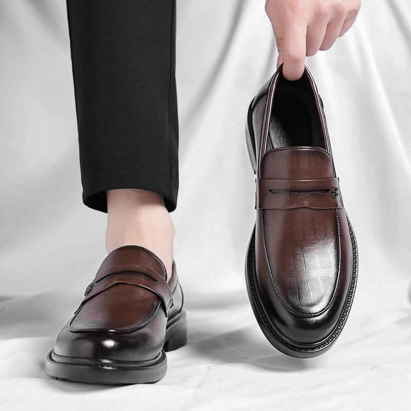 Renato Italian Penny Loafers