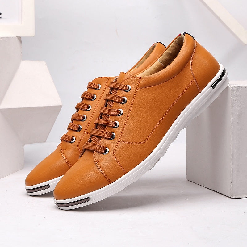 Sebastien Faux Leather Sneakers