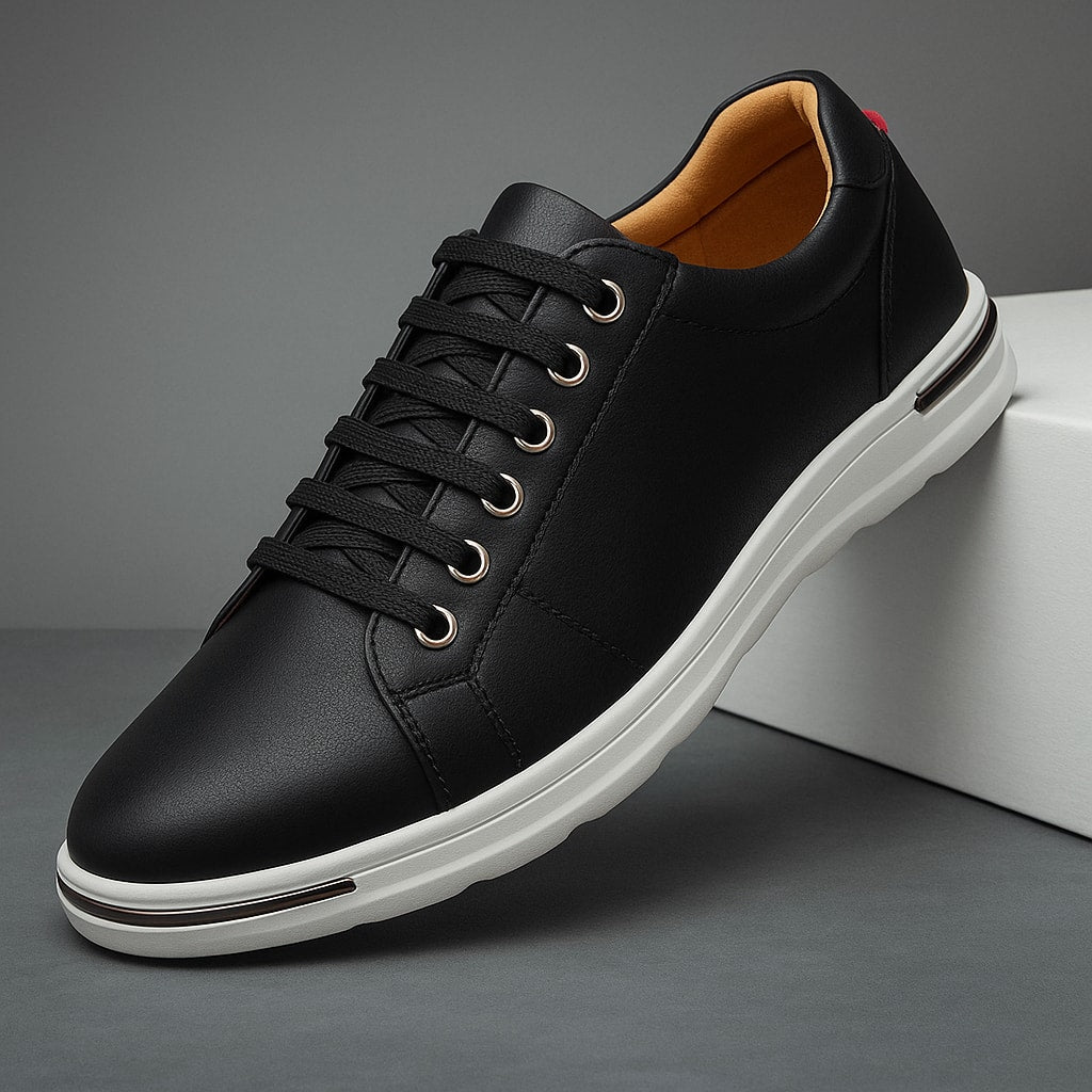 Sebastien Faux Leather Sneakers