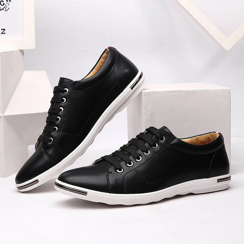 Sebastien Faux Leather Sneakers
