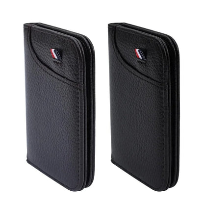 Super Thin Portable Wallet in Leather