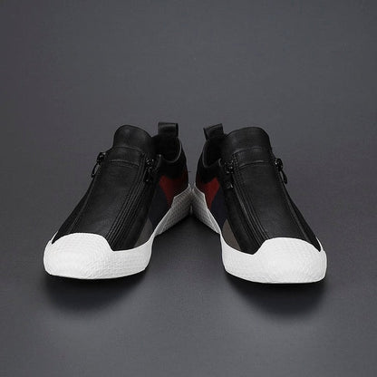 Claude Monet Leather Sneakers