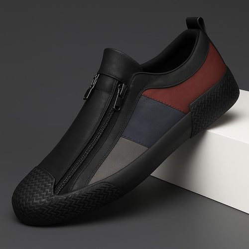 Claude Monet Leather Sneakers